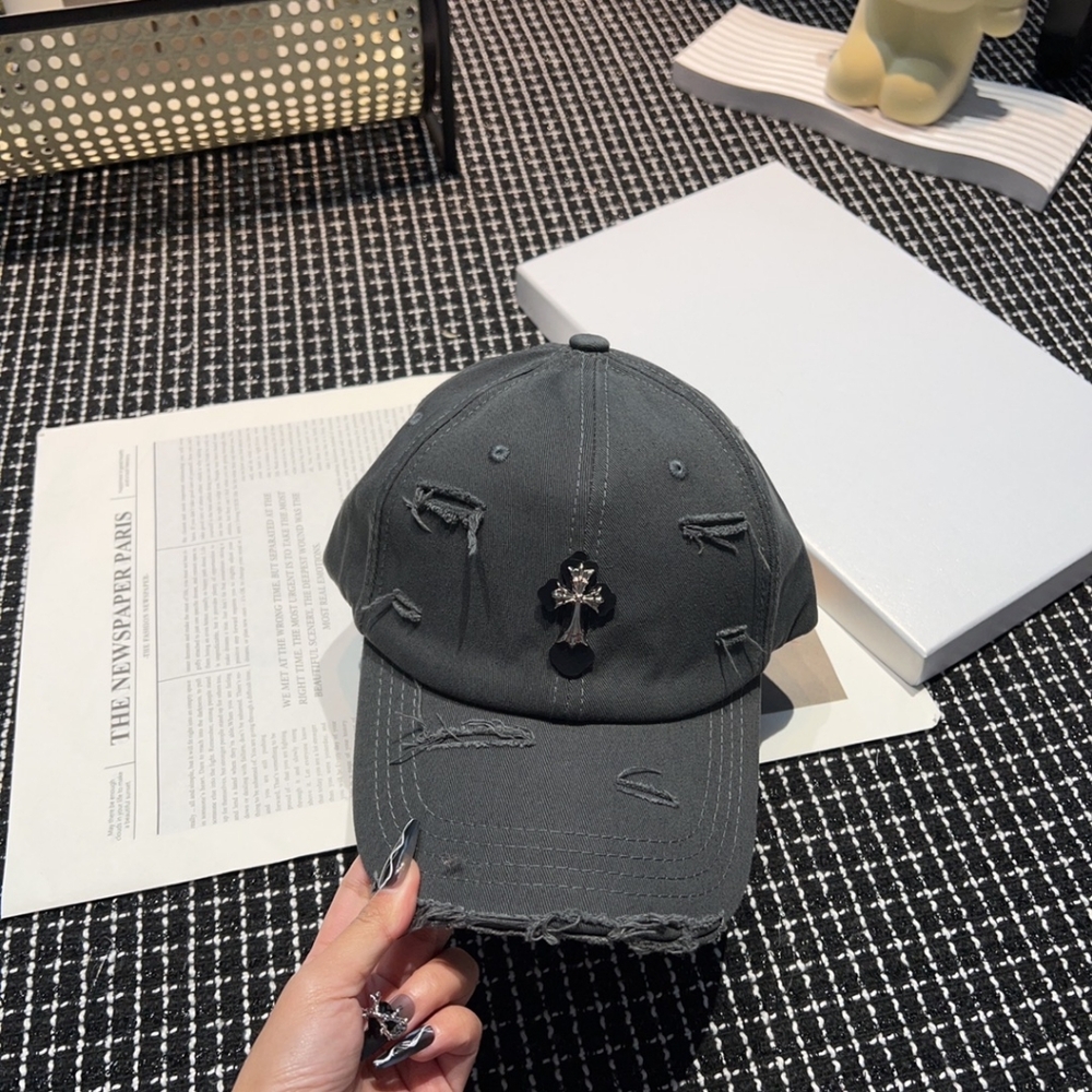 Chrome Hearts vintage distressed hat